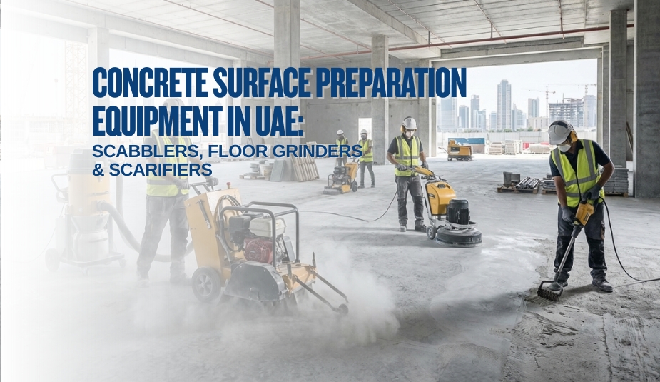 Concrete Surface Preparation Equipment in UAE: