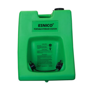 Portable Eyewash Station, Green 16Gal