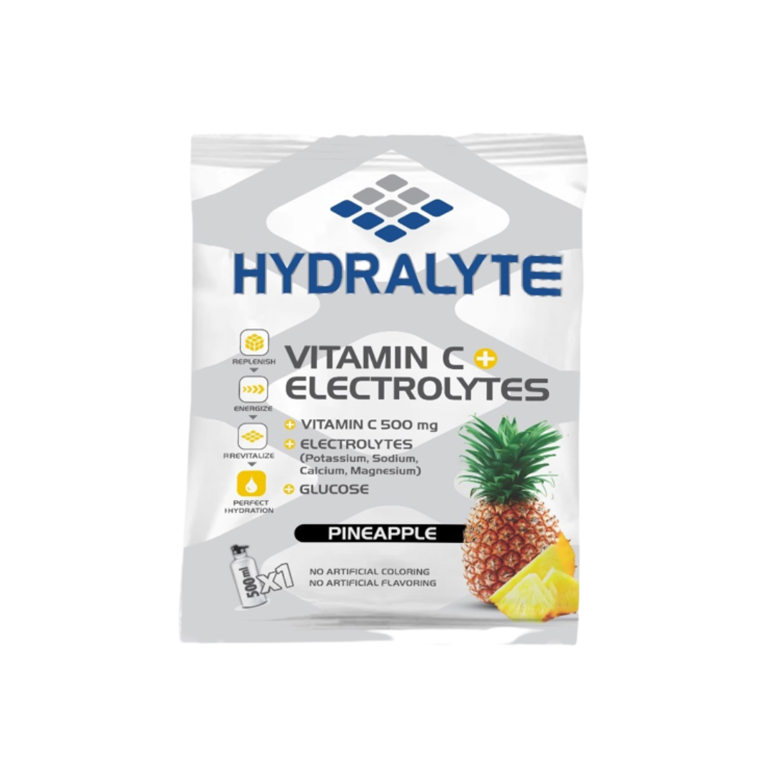 Hydralyte Pineapple electrolyte hydration powder UAE