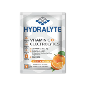 Hydralyte Orange electrolyte powder for construction workers UAE
